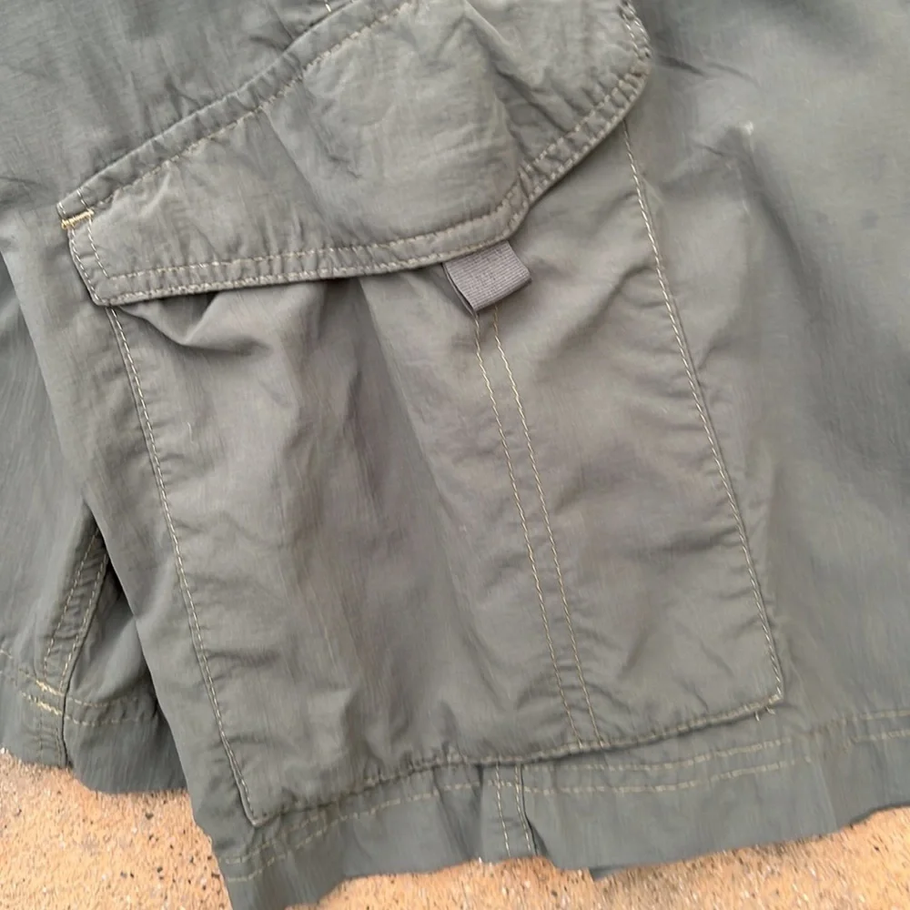 Columbia Green Silver Ridge Cargo Short with Belt Men's Size 42
